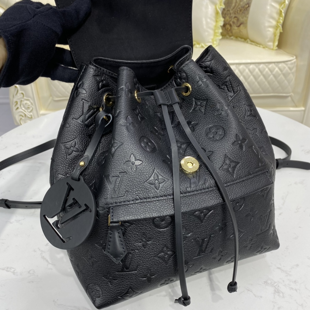 Louis Vuitton MONTSOURIS BACKPACK Monogram M45205 Black 